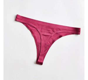 6-Pack Silk Seamless Thong
