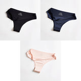 3-Pack Seamless Ice Silk Women Undies