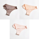 3-Pack Seamless Ice Silk Women Undies