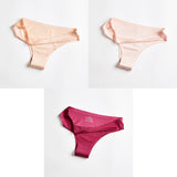 3-Pack Seamless Ice Silk Women Undies