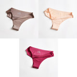 3-Pack Seamless Ice Silk Women Undies