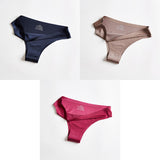 3-Pack Seamless Ice Silk Women Undies