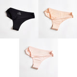 3-Pack Seamless Ice Silk Women Undies