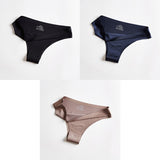 3-Pack Seamless Ice Silk Women Undies