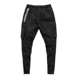 Versatile Multi-pocket Joggers Sweatpants