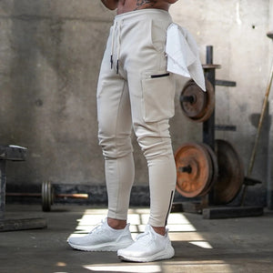 Versatile Multi-pocket Joggers Sweatpants
